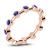 Thumbnail Image 2 of Juliette Maison Natural Blue Sapphire Ring 10K Rose Gold