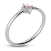 Thumbnail Image 2 of Juliette Maison Natural Pink Tourmaline Starburst Ring 10K White Gold