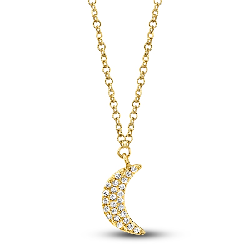 Lulu Frost Fine Pearl Crescent Moon Gemstone Necklace