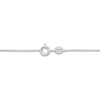 Thumbnail Image 3 of Kallati Round-Cut Natural Blue Sapphire Necklace 1/8 ct tw Diamonds 14K White Gold 18"
