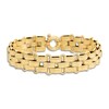 Thumbnail Image 2 of Men's Woven Link Chain Bracelet 14K Yellow Gold 8"