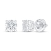 Thumbnail Image 1 of Lab-Grown Diamond Solitaire Earrings 3/4 ct tw Round 14K White Gold (SI2/F)