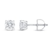 Thumbnail Image 2 of Lab-Grown Diamond Solitaire Earrings 3/4 ct tw Round 14K White Gold (SI2/F)