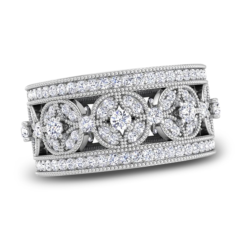 Main Image 1 of Diamond Ring 1-1/4 ct tw Round 14K White Gold