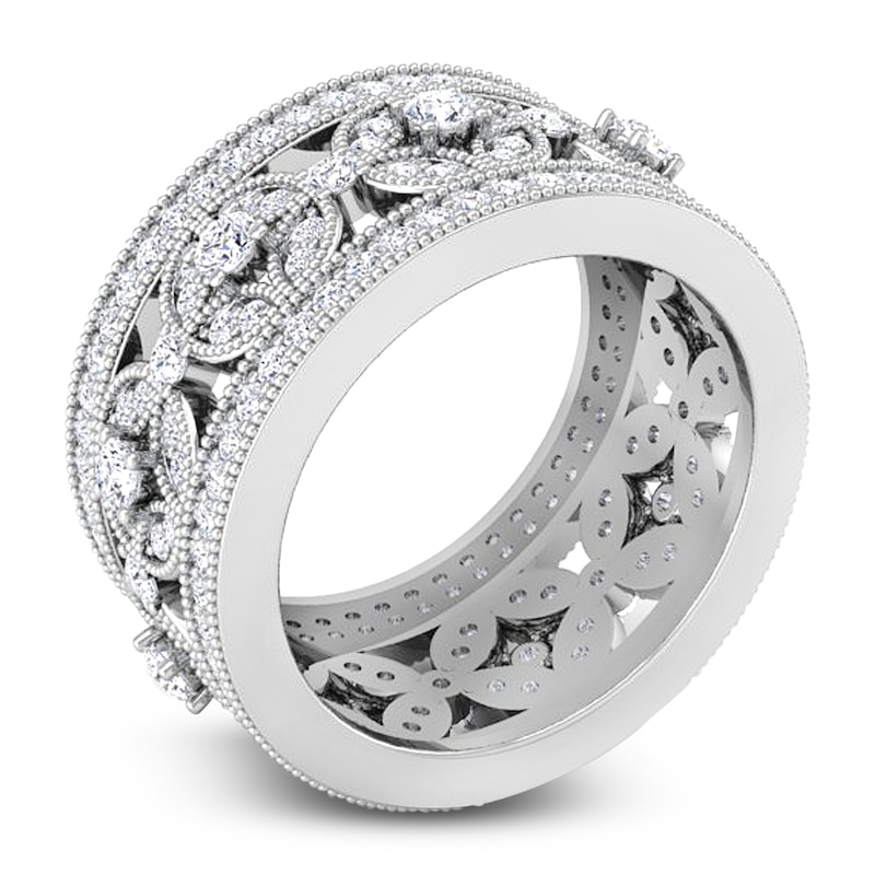 Main Image 2 of Diamond Ring 1-1/4 ct tw Round 14K White Gold