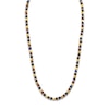 Thumbnail Image 2 of 1933 by Esquire Men's Natural Tiger's Eye Necklace 18K Yellow Gold-Plated Sterling Silver 28"
