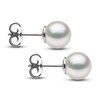 Thumbnail Image 1 of Yoko London White Akoya Cultured Pearl Stud Earrings 18K White Gold