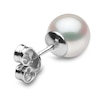 Thumbnail Image 3 of Yoko London White Akoya Cultured Pearl Stud Earrings 18K White Gold