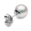 Thumbnail Image 2 of Yoko London White Akoya Cultured Pearl Stud Earrings 18K White Gold