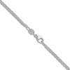 Thumbnail Image 3 of High-Polish Wheat Chain Necklace Platinum 18" 2.0mm