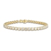 Thumbnail Image 1 of Matinee by A Link Diamond Tennis Bracelet 4 ct tw Round 18K Yellow Gold 7"