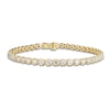 Thumbnail Image 0 of A Link Diamond Tennis Bracelet 4 ct tw Round 18K Yellow Gold 7"