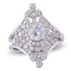 Thumbnail Image 1 of Diamond Enhancer Ring Set 2 ct tw 14K White Gold