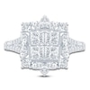 Thumbnail Image 3 of Pnina Tornai Diamond Princess-Cut Quad Engagement Ring 2-1/3 ct tw 14K White Gold