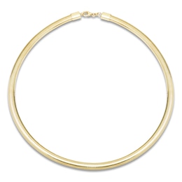 Italia D'Oro Stretch Necklace 14K Yellow Gold 18"