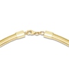 Thumbnail Image 3 of Italia D'Oro Stretch Necklace 14K Yellow Gold 18"