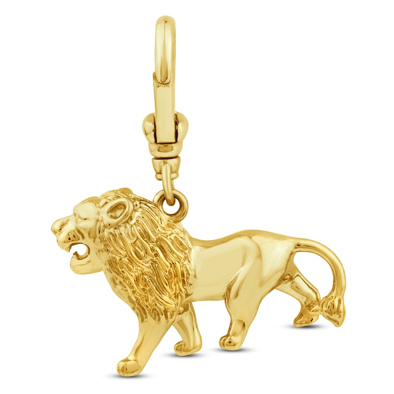Charm'd by Lulu Frost Lion Charm 10K Yellow Gold