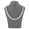 Thumbnail Image 5 of Men's Puffed Mariner Chain Necklace Stainless Steel 24"