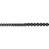 Thumbnail Image 3 of Men's Natural Black Agate Bead & Box Chain Layered Bracelet Black Ion-Plated Stainless Steel 8.5"