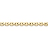 Thumbnail Image 3 of Men's Matte Puff Chain Bracelet 8.5mm Yellow Ion-Plated Stainless Steel 8.5"