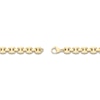 Thumbnail Image 4 of Men's Matte Puff Chain Bracelet 8.5mm Yellow Ion-Plated Stainless Steel 8.5"