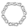 Thumbnail Image 1 of Men's Stirrup Link Chain Bracelet Stainless Steel 8.5"