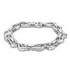Thumbnail Image 2 of Men's Stirrup Link Chain Bracelet Stainless Steel 8.5"