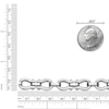 Thumbnail Image 5 of Men's Stirrup Link Chain Bracelet Stainless Steel 8.5"