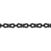 Thumbnail Image 3 of Men's Stirrup Link Chain Bracelet Black Ion-Plated Stainless Steel 8.5"