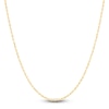 Thumbnail Image 1 of Solid Glitter Rope Chain Necklace 1.6mm 14K Yellow Gold 16"