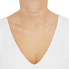 Thumbnail Image 3 of Solid Glitter Rope Chain Necklace 1.6mm 14K Yellow Gold 16"