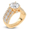 Thumbnail Image 2 of Round-Cut Created By Jared Studio Lab-Grown Diamond Engagement Ring 3-3/4 ct tw 14K Yellow Gold