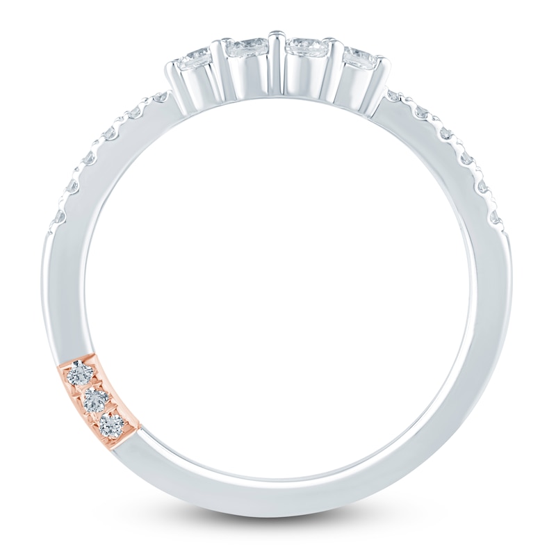 Main Image 4 of Pnina Tornai Diamond Wedding Band 1/3 ct tw 14K White Gold