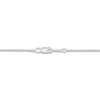 Thumbnail Image 4 of Oval-Cut Natural Swiss Blue Topaz Turtle Necklace Sterling Silver 18"