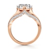 Thumbnail Image 2 of J'Lure Lab-Grown Diamond Heart Brilliant-Cut Engagement Ring 3-1/2 ct tw 18K Rose Gold