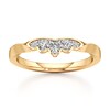 Thumbnail Image 1 of J'Lure Lab-Grown Diamond Scalloped Wedding Band 1/5 ct tw 18K Yellow Gold