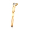 Thumbnail Image 3 of J'Lure Lab-Grown Diamond Scalloped Wedding Band 1/5 ct tw 18K Yellow Gold