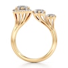 Thumbnail Image 2 of J'Lure Hexagon Step-Cut Lab-Grown Diamond Engagement Ring 2-1/5 ct tw 18K Yellow Gold