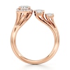 Thumbnail Image 2 of J'Lure Imperial-Emerald Step-Cut Lab-Grown Diamond Engagement Ring 2-1/6 ct tw 18K Rose Gold