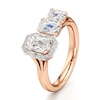 Thumbnail Image 4 of J'Lure Imperial-Emerald Step-Cut Lab-Grown Diamond Engagement Ring 2-1/6 ct tw 18K Rose Gold