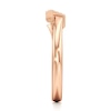 Thumbnail Image 3 of J'Lure Lab-Grown Diamond Wedding Band 1/8 ct tw 18K Rose Gold