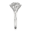 Thumbnail Image 3 of J'Lure Hexagon Step-Cut Lab-Grown Diamond Engagement Ring 3-5/8 ct tw 18K White Gold