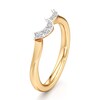 Thumbnail Image 4 of J'Lure Lab-Grown Diamond Wedding Band 1/10 ct tw 18K Yellow Gold