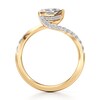 Thumbnail Image 2 of J'Lure Kite Step-Cut Lab-Created Diamond Bypass Engagement Ring 1-3/8 ct tw 18K Yellow Gold
