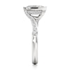 Thumbnail Image 3 of J'Lure Lozenge Step-Cut Lab-Grown Diamond Bypass Engagement Ring 1-3/8 ct tw 18K White Gold