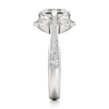 Thumbnail Image 3 of J'Lure Square-Emerald Step-Cut Lab-Grown Diamond Engagement Ring 3 ct tw 18K White Gold