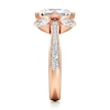 Thumbnail Image 3 of J'Lure Carre Step-Cut Lab-Grown Diamond Engagement Ring 3 ct tw 18K Rose Gold