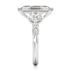 Thumbnail Image 3 of J'Lure Lozenge Step-Cut Lab-Grown Diamond Engagement Ring 3-3/8 ct tw 18K White Gold