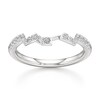 Thumbnail Image 1 of J'Lure Lab-Grown Diamond Angled Contour Wedding Band 1/5 ct tw 18K White Gold