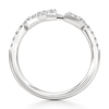 Thumbnail Image 2 of J'Lure Lab-Grown Diamond Angled Contour Wedding Band 1/5 ct tw 18K White Gold